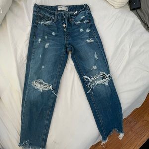 Garage boyfriend jeans size 0